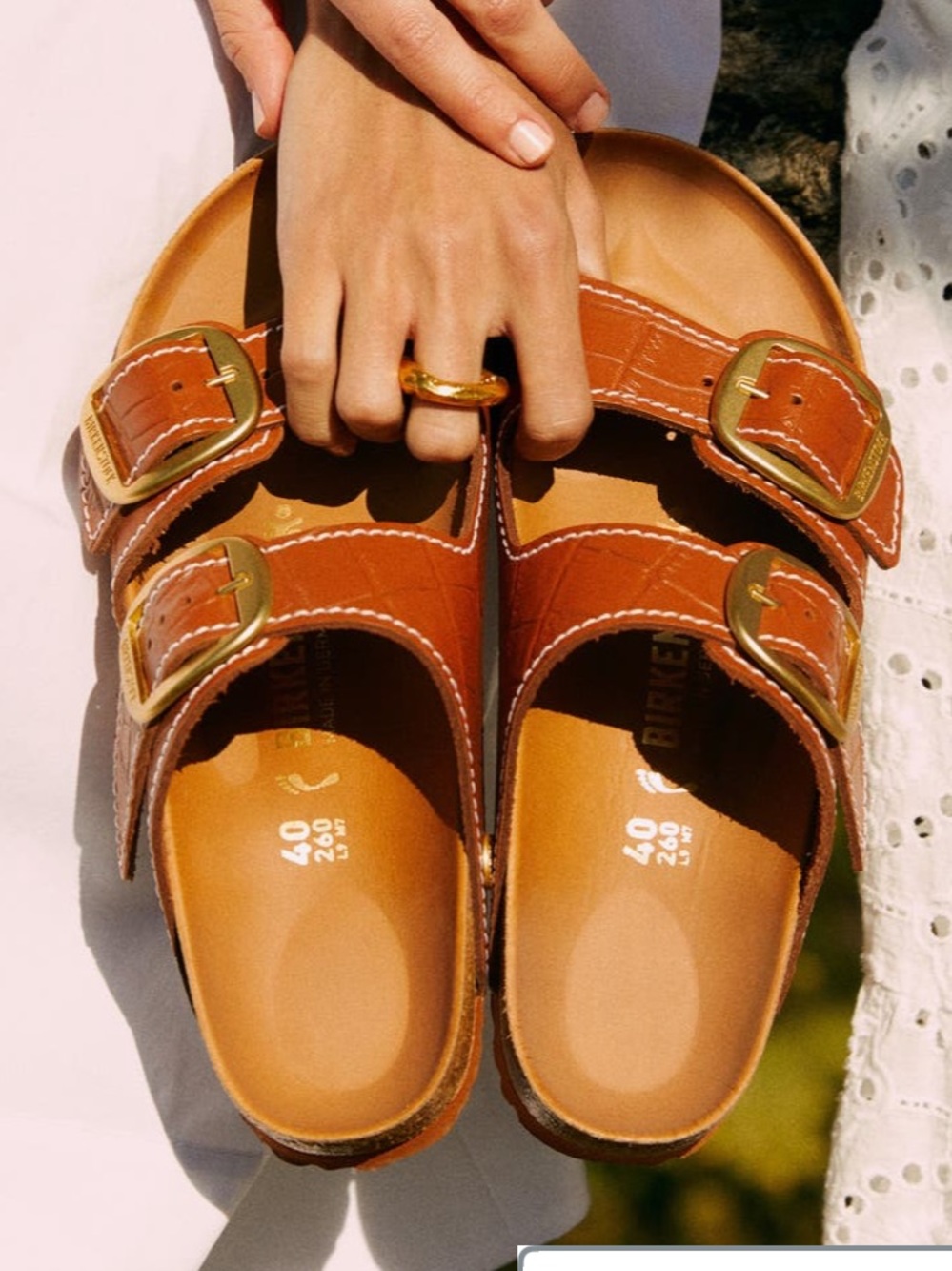 RARE Birkenstock X Staud Arizona Big Buckle size 36